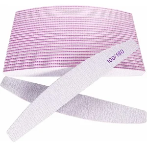 Customize Coarse Grit Nail Files for Acrylic Natural Nails Strong Manicure Tools for Nail Salons and Home DIY