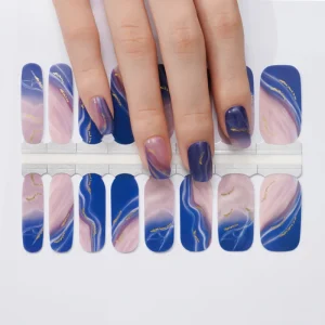 Customize High Quality Glitter Nail Art Stickers Self adhesive Nail Art Stickers Factory For Sale