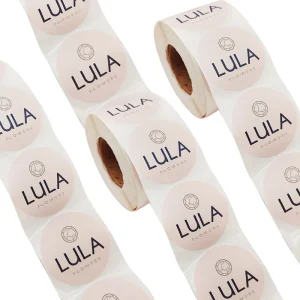 Customized Printed Luxury Vinyl Gold Foil Glass Bottle Label Cosmetic Perfume Sticker