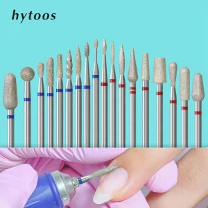 Cuticle Clean Diamond Nail Drill Bit Russian Nail Bits Professional Safety Under Nail Cleaner for Cuticle Dead Skin Tool