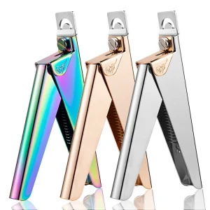 DIY French Nail Clippers U Shaped Beauty Scissors with Curved Blade for Fingers Toes False Nails Nail Tip Cutter