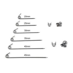 DIY Stainless Steel Pin Accessories Safety Nail Garment Hardware Set Casual Style Eco Friendly Plating For Clothes