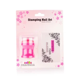 DIY Transparent Silicone Nail Art Stamping Stamp Stamper Transfer Image Plate Manicure Nail Art Tool Nail Plate