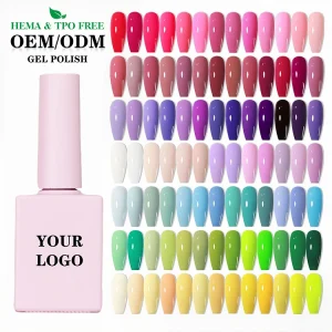 DZ Gel Nail Polish Uv Varnish Nails Gels Kit Neon Resin Uv Glitter Gel Customizable Colorful Odorless Nail Polish