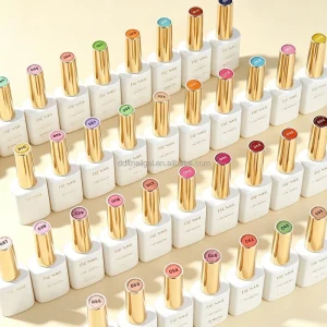 DZ HEMA & TPO Free Gel Polish 15ml Soak Off UV LED Nail Gel Long Lasting Private Label OEM ODM Salon