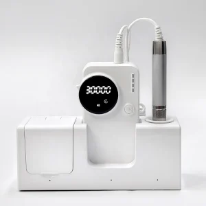 Desktop 65W Strong Disinfection Function Nail Drill Electric Rechargeable Nail Drill Machine Professional Brushless 30000rpm