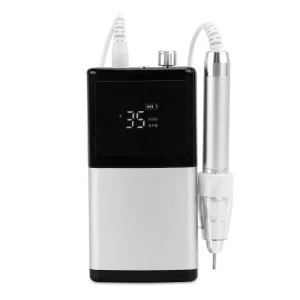 Desktop Professional Brushless Motor Handle Electric Salon Nail Drill Machine 35000rpm Portable E File