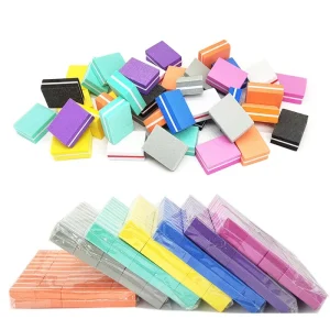 Disposable Nail File and Mnin Sanding Buffer Strips Polishing Manicure Tools