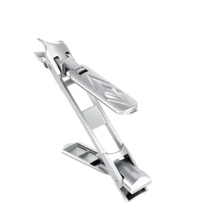 Double-Head Folded Flat-Edge Slanted Nail Clippers Large Stainless Steel Flat Nail Clipper Set for Fingers