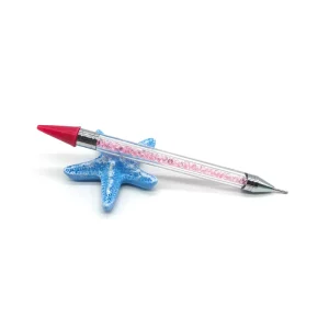 Double Heads Dotting Pen Crystal Handle Rhinestone Nail Rhinestones Picker Pen Nail Art Tools