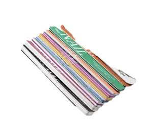 Double Sided Nail File Set Diamond Shaped Straight Home Care Manicure Sandpaper Frosted Strips Beauty Care for Wood Sponge