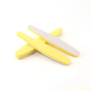 Double Sided Nail Files and Buffers 100/180 Made by Korean Sandpaper and Flexible Yellow Sponge Optional Nail File and Buffer