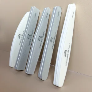Double Sided Sponge Nail Files Buffers 100 180 Grit Professional Salon Quality Nail Care Buffing Blocks