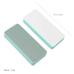 Double Sides EVA Shiner Nail File Shiner Flash Shiner Buffer for Salon Beauty