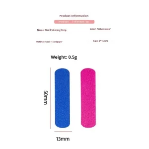 Double sided Oval Shaped Mini Sponge Nail Buffer Block Support Private Label Manicure Care Nail Buffer Files Tools
