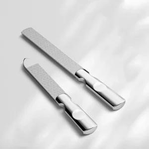 Dual Sided Nail File Professional Nail Buffer and Polisher Coarse Fine Grit for Natural & Artificial Nails Salon & Home Use