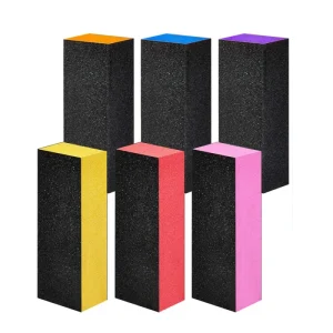 Durable 3 Way Buffing File 80 80 Grit Nail Buffers Blocks Nail Files