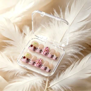 Durable Handmade Press on Nails Precise Craftsmanship Full Coverage Daily Beauty Supplies
