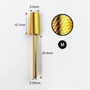 Durable and Reliable Cone Tapered Barrel Carbide Nail Cuticle Drill Bit