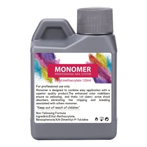 EMA Monomer Acrylic Liquid for Nail Extension Dipping Carving Crystal Acrylic Powder Non Yellow Professional Acrylic Nail System