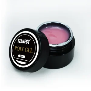 Easy Application Poly Extension Nail Gel Construction AcryGel Crystal Pink Milky White Nail Extension Gel in Bulk Jar
