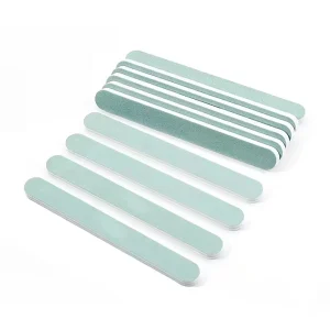 Eco-friendly Frosted Double Sided Nail Buffer Salon Grade Nail File Custom Logo Professional Manicure Polishing Tool