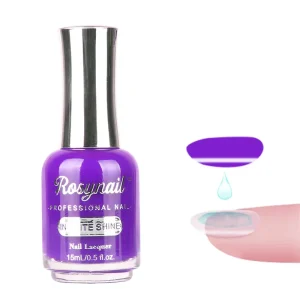 Eco friendly Nail Polish for Muslim Women and Kids Water Based and Fashionable Halal Design Fast Drying 15ml Volume