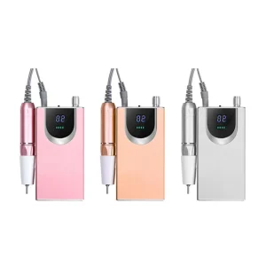 Electric Nail Drill Machine Plug in Nail Drill Machine ABS Aluminum Alloy CE Nail Drill Machine with Vacuum System 20pcs