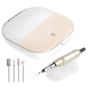 Electric Nail Drill Machine Portable Electric Nail Drill Machine Set with Bits Nail Drill Machine Professional