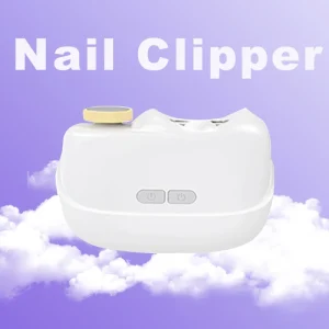 Electric Nail Multifuncional Clipper with Light Automatic Professional Nail Clipper for Toe Nail Trimming Grinding Polishing