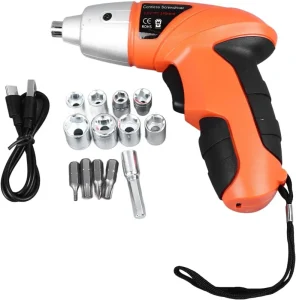 Electric Screwdriver Cordless Rechargeable Small Power Drill Set 3.6V Li ion 3.5Nm Max Torque Cordless Electric Screwdriver