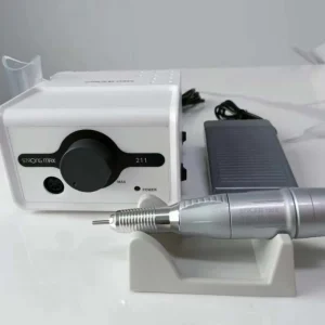 Ergonomic Comfort Grip 35000RPM Brushed Motor Electric Nail Drill 65w Light Handle Nail Drill Machine for Nail Training School