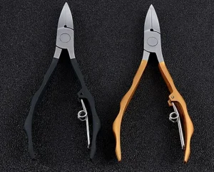 Ergonomic Stainless Steel Silicone Grip Strong Feet Shaper Pedicure Manicure Ingrown Cuticle Trimming Nail Nippers