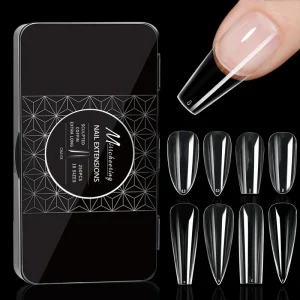European and American Transparent Armor Sheets Traceless Box Nail Tips