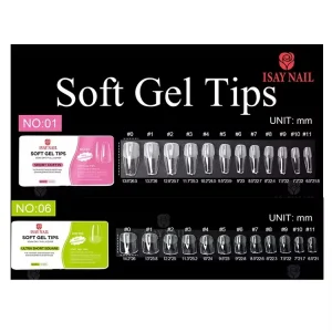 Extended Nail Patches Tips Long-Lasting Soft Gel Press On Nails