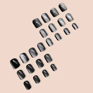 FN1136 1 ZHC Colors Girls 10 Pcs Nail Art Handmade Design Full Cover Artificial False Fingernails PVC Material CE MSDS Certified