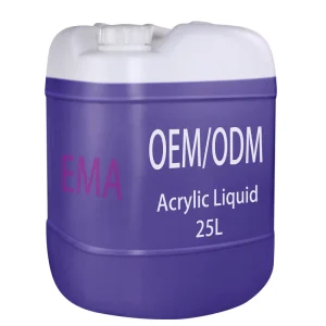 Factory 1 Gallon 25kg EMA Monomer Acrylic Nail Liquid MMA Free for Acrylic Powder System