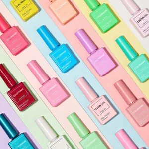 Factory 15ml Nail Polish Gel Set Long Lasting Gel Nail Art with Phototherapy for Salon Use Colorful Bottle Design