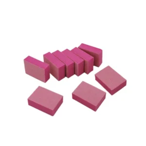 Factory Custom Mini Buffer Personal Logo Disposable Printed Sponge Nail Buffer for Nail Salon Spa