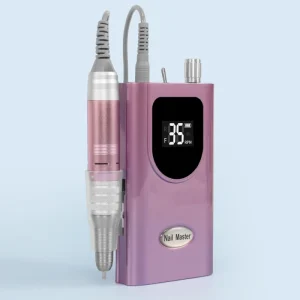 Factory Customizable Rechargeable Professional Nail Drill 35000RPM Stainless Steel for Salon Nail Drill Machine with Back Clip