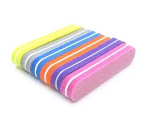 Factory Direct Mini Disposable Nail File Buffer with Double Sided Type Manicure Tool Polishing Sponge for Nail Care
