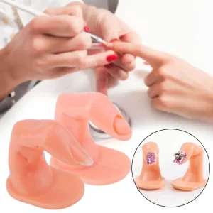 Factory Direct Nail Art False Tips Display Fingers Nail Art Manicure Faux Ongles Model Reusable False Nail Practice Finger