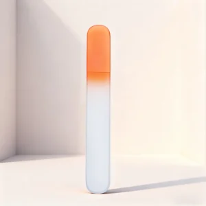 Factory Direct Orange Reusable Cuticle Pusher Nano Nail File Nail Buffer Professional Nail File for Sale