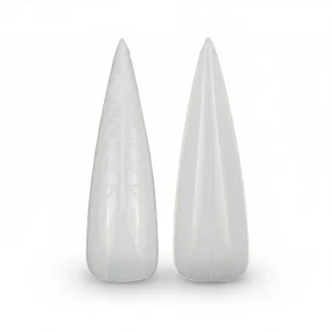 Factory Direct Sales Classical Full Cover Colorful Shapes Artificial Nail Tips Dual Form Extension Molds 150Pcs box