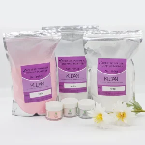 Factory Direct Supply Custom Logo White Acrylic Powder Set Fast Dry Nail Art Designs for Nail Salon Bulk Supply