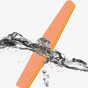 Factory Half Moon Nail File Customized Double Sided 100 180 Grit EVA Sponge Nail Buffer for Salon Use