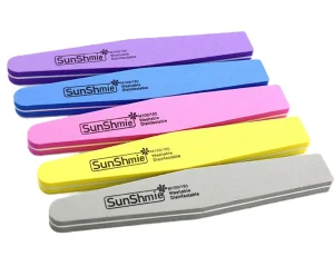 Factory Mini Nail File Double Sided 100 180 Cuboid Sponge Sanding Blocks Buffers for Nail Art Care