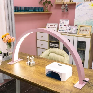 Factory OEM 36W 75cm Half Moon Nail Lamp LED Light for Nail Table