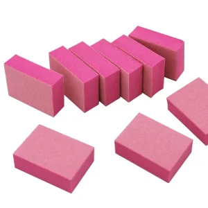 Factory OEM Disposable Double Sponge Mini Nail File 80/80/100/180 Grit for Manicure