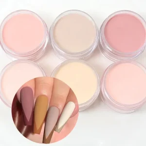 Factory Oem Custom Logo Private Label 2 in 1 High Quality for Nails Set Bulk Dipping Acrylic Powder Jars